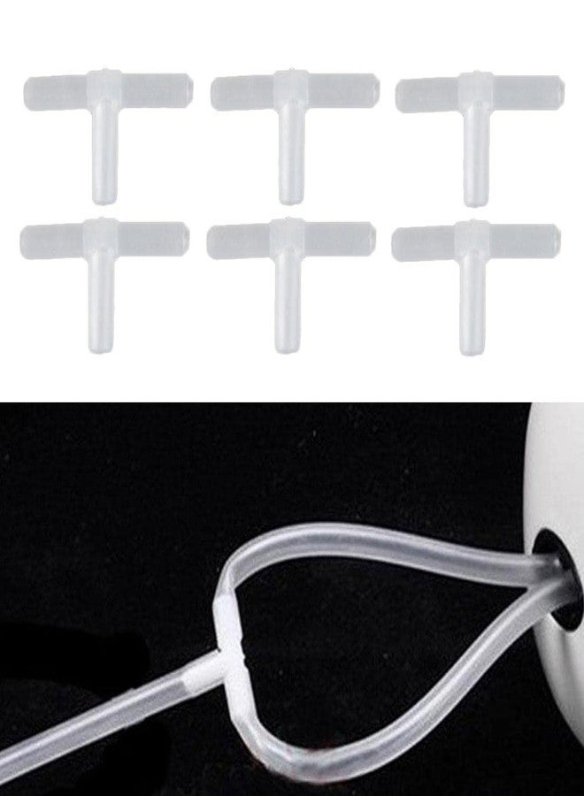 وصلات أنابيب مضخات هواء أحواض السمك البلاستيكية ثلاثية الاتجاهات من VAYINATO®، مقاس 4 مم (عبوة من 20 قطعة) من Petzlifeworld - Image 3